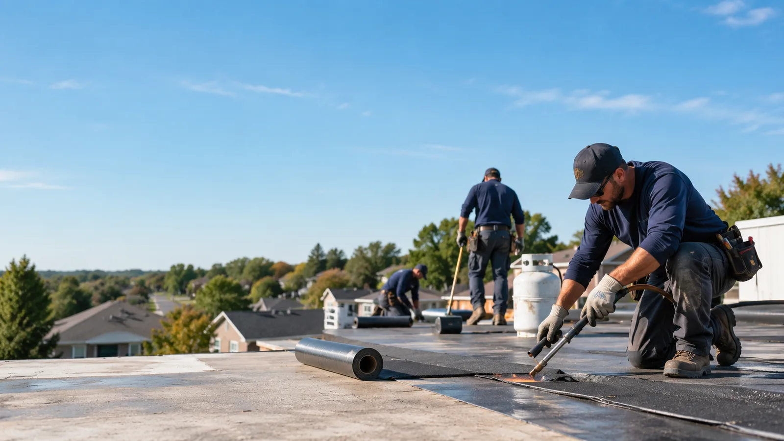 Flat Roof Leak Repair providers in Dearing, GA